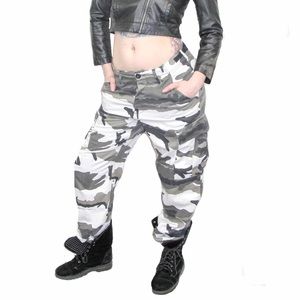 Camo High Waisted Army Cargo Pants